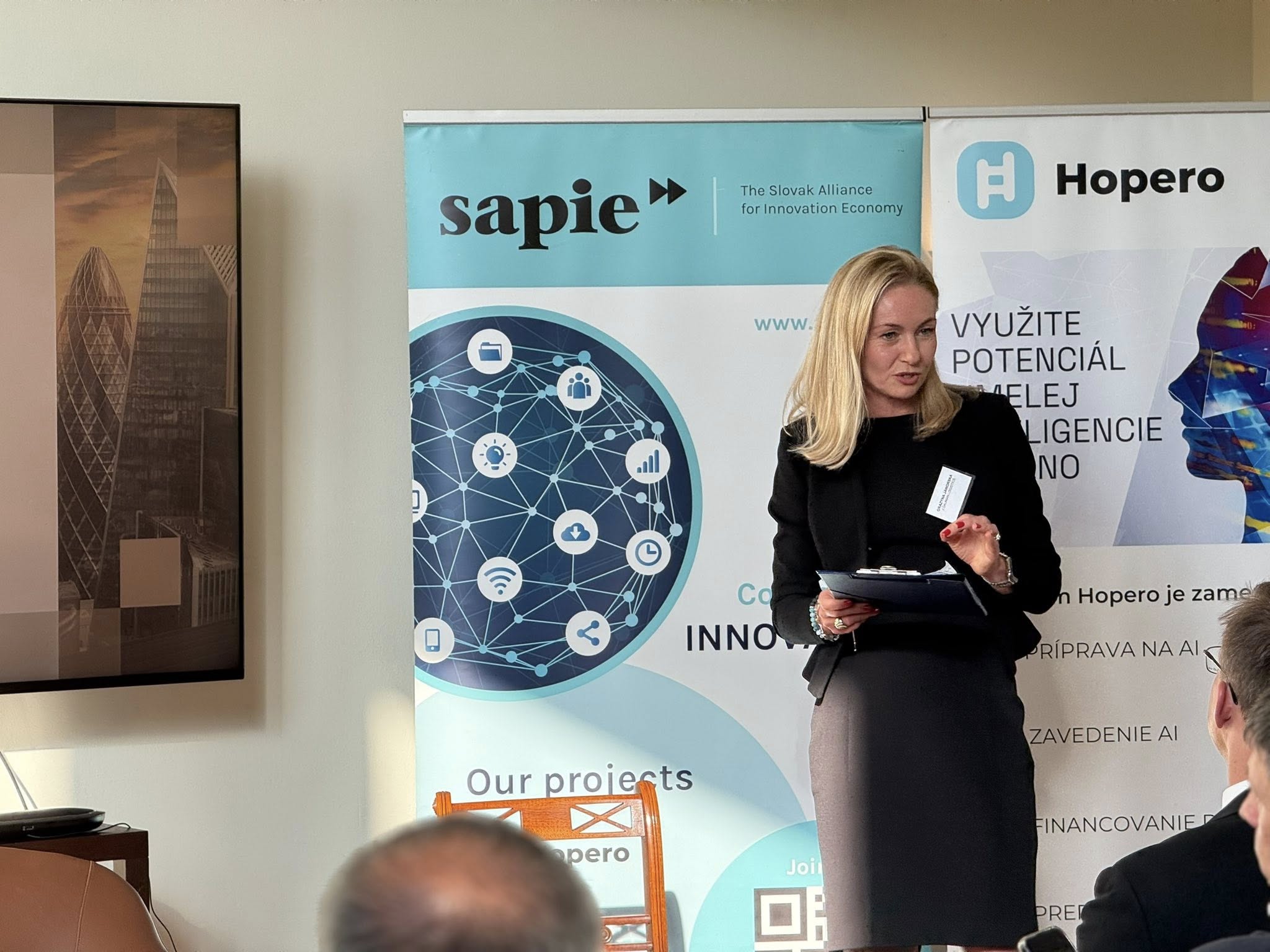 Grażyna Jaworska — konferencja SAPIE Innovation