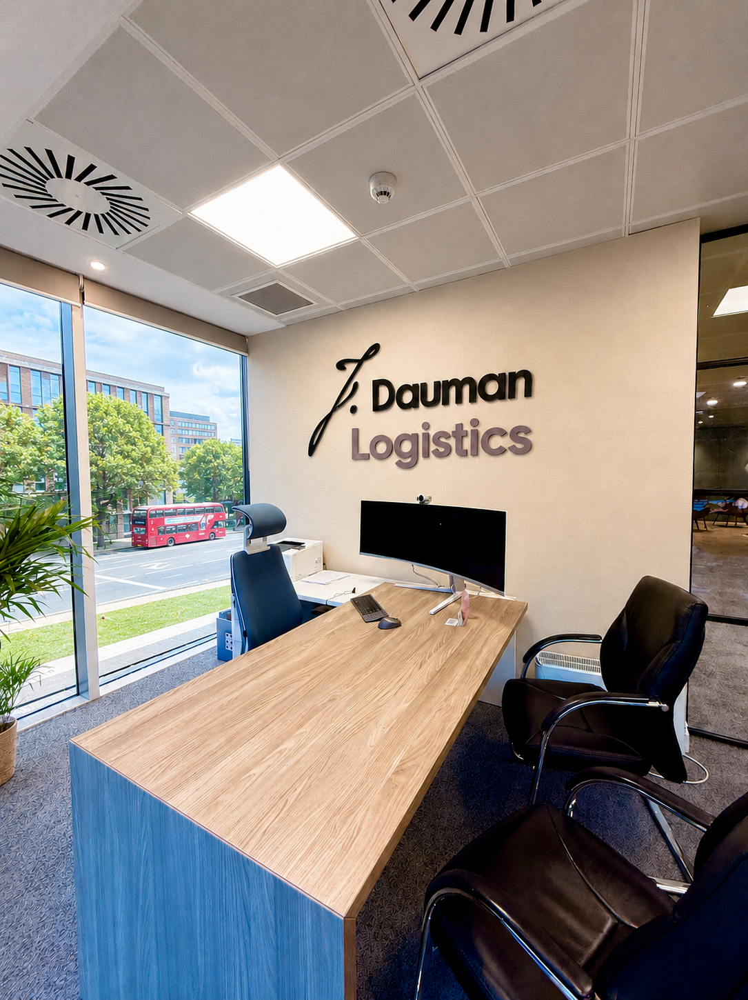 J.Dauman Logistics office — Ealing Cross, London